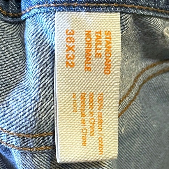 Joe Fresh Jeans Men’s Classic Straight Leg Normal Style Blue Denim Size 36/32 - Picture 6 of 7